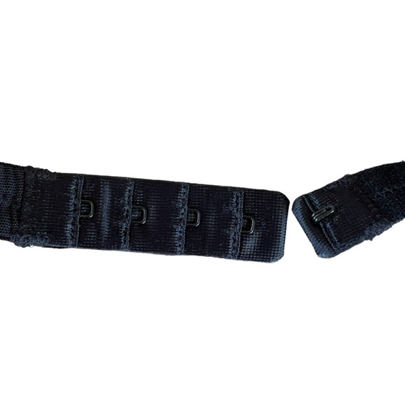 Valery Prestige Collection Luxury Gold Triangle Bra 38B Tulle Leavers Lace NWT - Picture 9 of 16